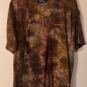 TALENTLESS Men's Earthy Tie-Dye Tee